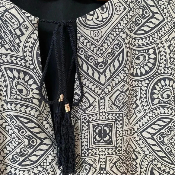 Twelfth Street by Cynthia Vincent Tassel Tie A-Line Dress Size Small - Picture 14 of 15